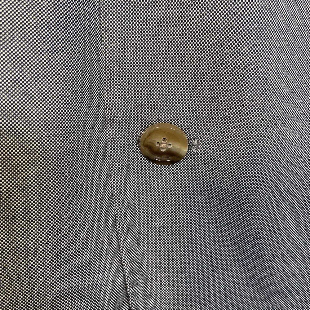 J‎ Crew Ludlow Cotton Sport Coat Blazer 44R Mens Gray Two Button Suit Jacket